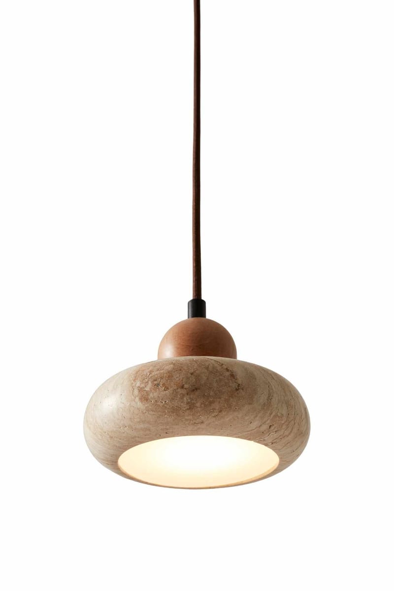 Serros pendellampe - Beige og Eik - Belysning - Innendørsbelysning & Lamper - Taklampe - Krystallkrone & takkrone