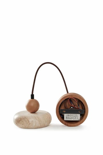 Serros pendellampe - Beige og Eik - Belysning - Innendørsbelysning & Lamper - Taklampe - Krystallkrone & takkrone