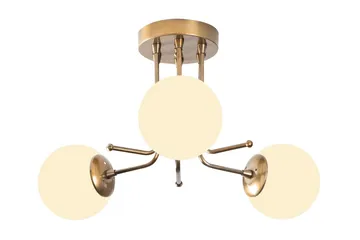 Sheen Taklampe - Gull/Hvit - Belysning - Innendørsbelysning & Lamper - Taklampe - Plafondlampe