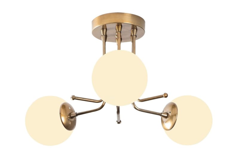 Sheen Taklampe - Gull/Hvit - Belysning - Innendørsbelysning & Lamper - Taklampe - Plafondlampe
