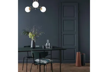 Sheen Taklampe - Gull/Hvit - Belysning - Innendørsbelysning & Lamper - Taklampe - Plafondlampe