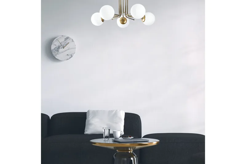 Sheen Taklampe - Gull/Hvit - Belysning - Innendørsbelysning & Lamper - Taklampe - Plafondlampe