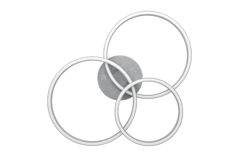 Takbelysning Eglo Cadinaro Grå/Tre Rund - Belysning - Innendørsbelysning & Lamper - Taklampe - Pendellamper & Hengelamper