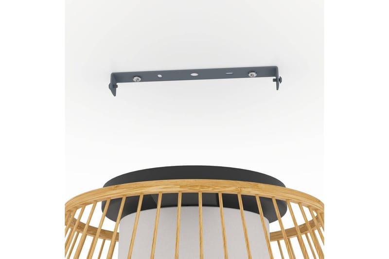 Takbelysning Eglo Monterroso Natur - Belysning - Innendørsbelysning & Lamper - Taklampe - Pendellamper & Hengelamper