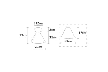 Taklampe Adrim Kobber Trekant Én Sokkel - Kobber - Belysning - Innendørsbelysning & Lamper - Taklampe - Plafondlampe