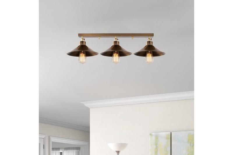 Taklampe Adrim Vintage Tre Stikkontakt - Tre Stikkontakt - Belysning - Innendørsbelysning & Lamper - Taklampe - Pendellamper & Hengelamper