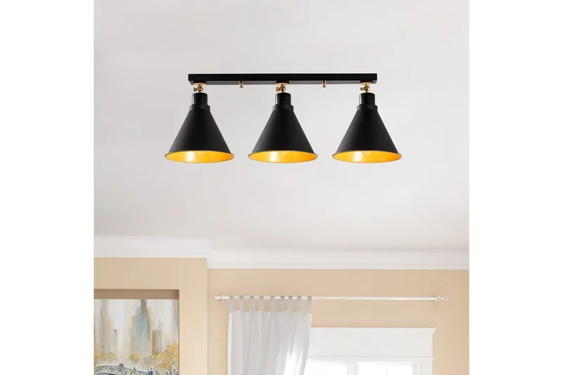 Taklampe Adrimx Svart - Svart - Belysning - Innendørsbelysning & Lamper - Taklampe - Pendellamper & Hengelamper