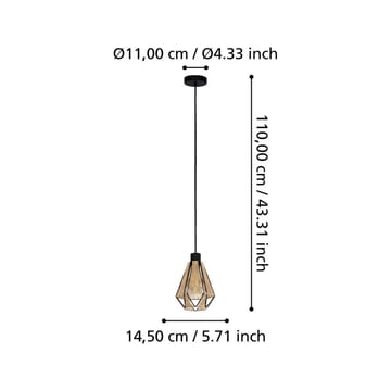 Taklampe Adwickle - 14,5 cm - Belysning - Innendørsbelysning & Lamper - Taklampe - Pendellamper & Hengelamper