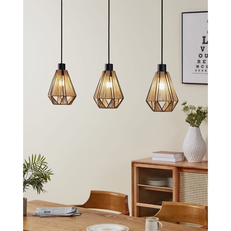 Taklampe Adwickle med 3 Lamper - 14,5 cm - Belysning - Innendørsbelysning & Lamper - Taklampe - Pendellamper & Hengelamper