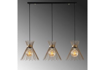Taklampe Afroz Svart Tre Stikkontakt - Tre Stikkontakt - Belysning - Innendørsbelysning & Lamper - Taklampe - Pendellamper & Hengelamper