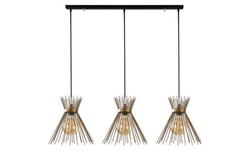 Taklampe Afroz Svart Tre Stikkontakt - Tre Stikkontakt - Belysning - Innendørsbelysning & Lamper - Taklampe - Pendellamper & Hengelamper