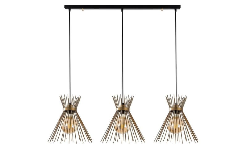 Taklampe Afroz Svart Tre Stikkontakt - Tre Stikkontakt - Belysning - Innendørsbelysning & Lamper - Taklampe - Pendellamper & Hengelamper