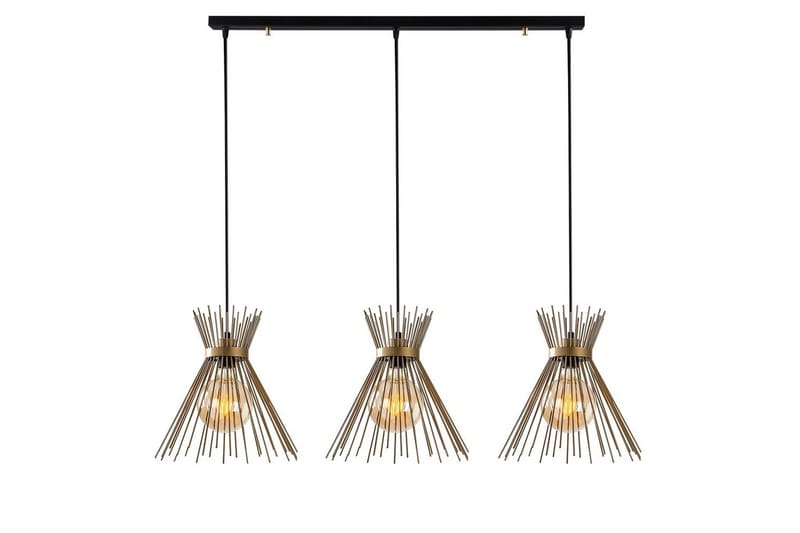 Taklampe Afroz Svart Tre Stikkontakt - Tre Stikkontakt - Belysning - Innendørsbelysning & Lamper - Taklampe - Pendellamper & Hengelamper