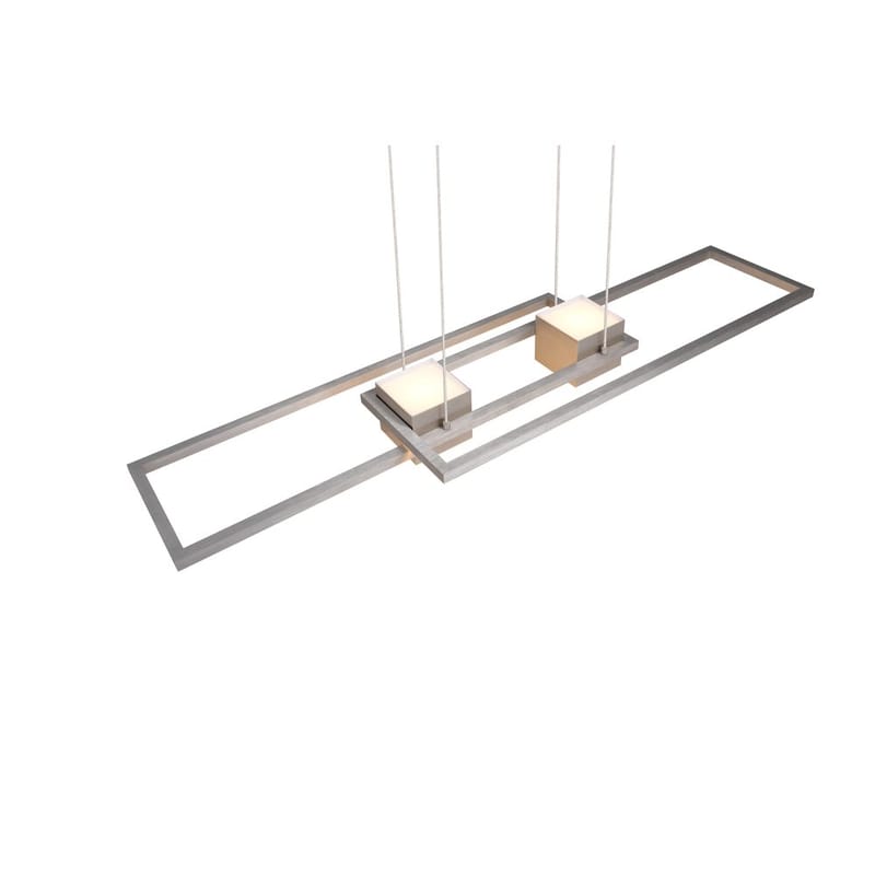 Taklampe Albany - Børstet stål - Belysning - Innendørsbelysning & Lamper - Taklampe - Pendellamper & Hengelamper