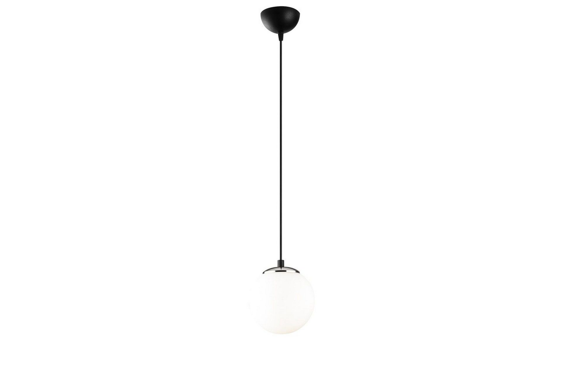 Taklampe Alion Single svart / hvit - Svart/Hvit
