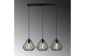 Taklampe Almasi Three Svart - Svart - Belysning - Innendørsbelysning & Lamper - Taklampe - Pendellamper & Hengelamper
