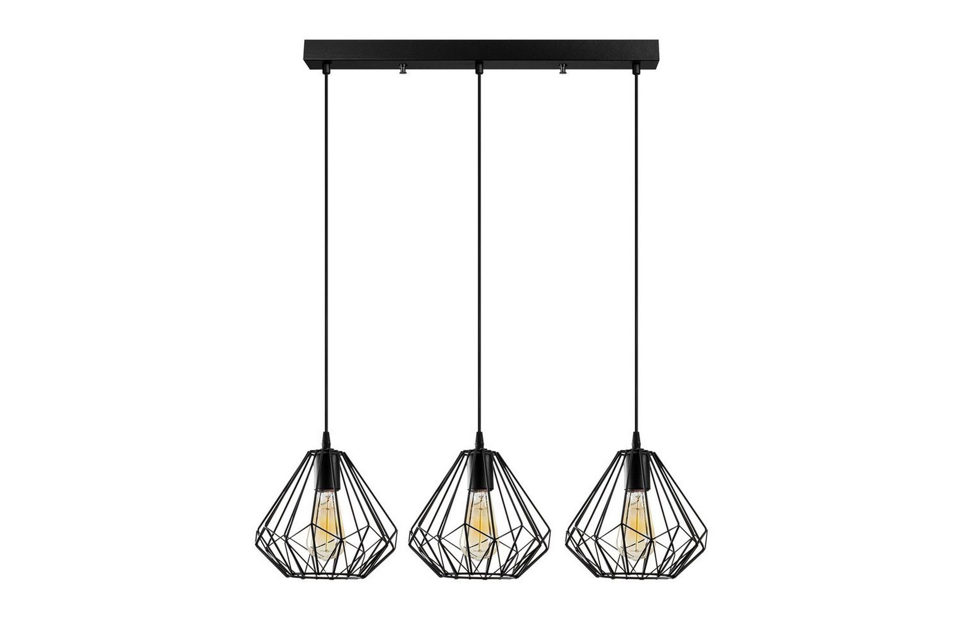 Taklampe Almasi Three Svart - Svart