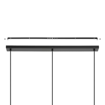 Taklampe Amsfield med 3 Lamper - 26 cm - Belysning - Innendørsbelysning & Lamper - Taklampe - Pendellamper & Hengelamper