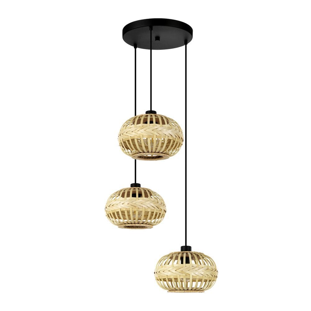 Taklampe Amsfield Rund med 3 Lamper - 48 cm