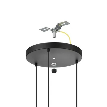 Taklampe Amsfield Rund med 3 Lamper - 48 cm - Belysning - Innendørsbelysning & Lamper - Taklampe - Pendellamper & Hengelamper