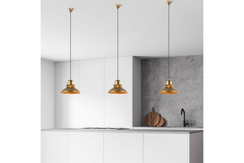 Taklampe Arsta gull - Gull - Belysning - Innendørsbelysning & Lamper - Taklampe - Pendellamper & Hengelamper