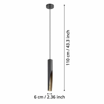 Taklampe Barbotto - 6 cm - Belysning - Innendørsbelysning & Lamper - Taklampe - Pendellamper & Hengelamper