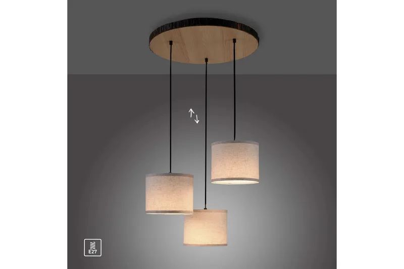 Taklampe Bark - 52x120x52 cm - Belysning - Innendørsbelysning & Lamper - Taklampe - Pendellamper & Hengelamper