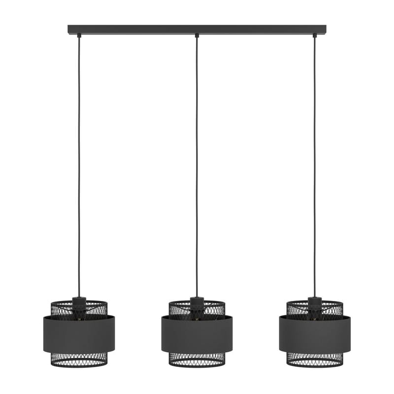 Taklampe Bazely med 3 lamper - 23 cm - Belysning - Innendørsbelysning & Lamper - Taklampe - Pendellamper & Hengelamper