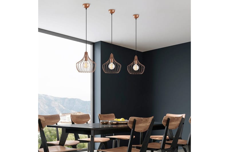 Taklampe Benro Kobber - Kobber - Belysning - Innendørsbelysning & Lamper - Taklampe - Pendellamper & Hengelamper