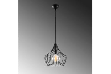 Taklampe Benro Svart - Svart - Belysning - Innendørsbelysning & Lamper - Taklampe - Pendellamper & Hengelamper