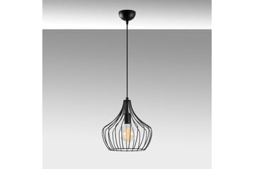 Taklampe Benro Svart - Svart - Belysning - Innendørsbelysning & Lamper - Taklampe - Pendellamper & Hengelamper