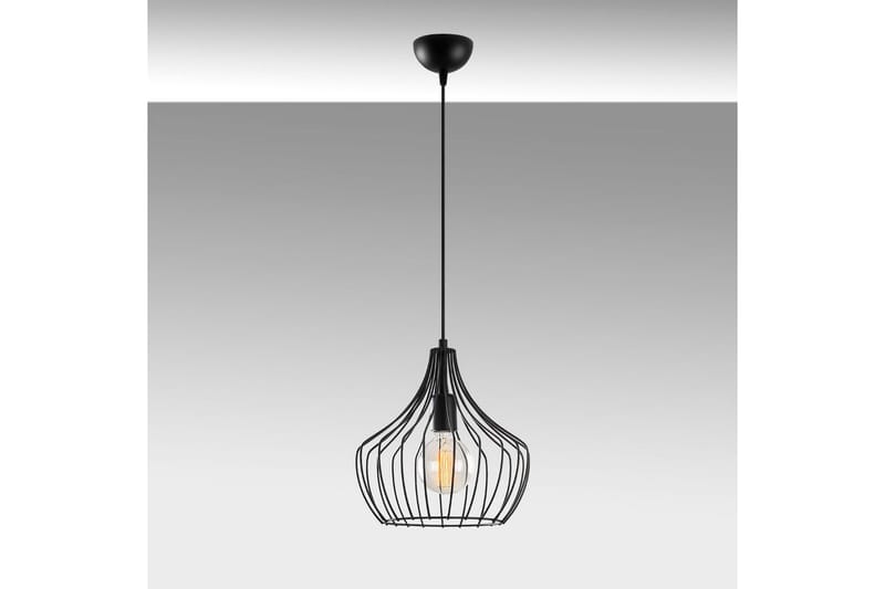 Taklampe Benro Svart - Svart - Belysning - Innendørsbelysning & Lamper - Taklampe - Pendellamper & Hengelamper