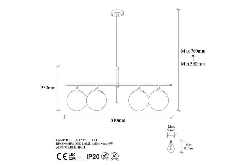 Taklampe Berriarenr Skinnende Gull - Gull - Belysning - Innendørsbelysning & Lamper - Taklampe - Pendellamper & Hengelamper