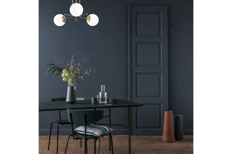 Taklampe Bhika Gull / Hvit - Gull / Hvit - Belysning - Innendørsbelysning & Lamper - Taklampe - Plafondlampe