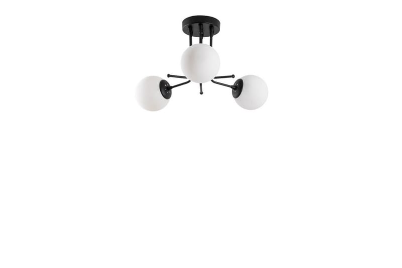 Taklampe Bhika Svart - Svart - Belysning - Innendørsbelysning & Lamper - Taklampe - Pendellamper & Hengelamper