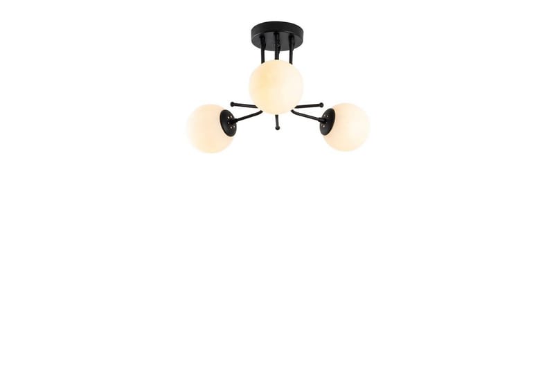 Taklampe Bhika Svart - Svart - Belysning - Innendørsbelysning & Lamper - Taklampe - Pendellamper & Hengelamper