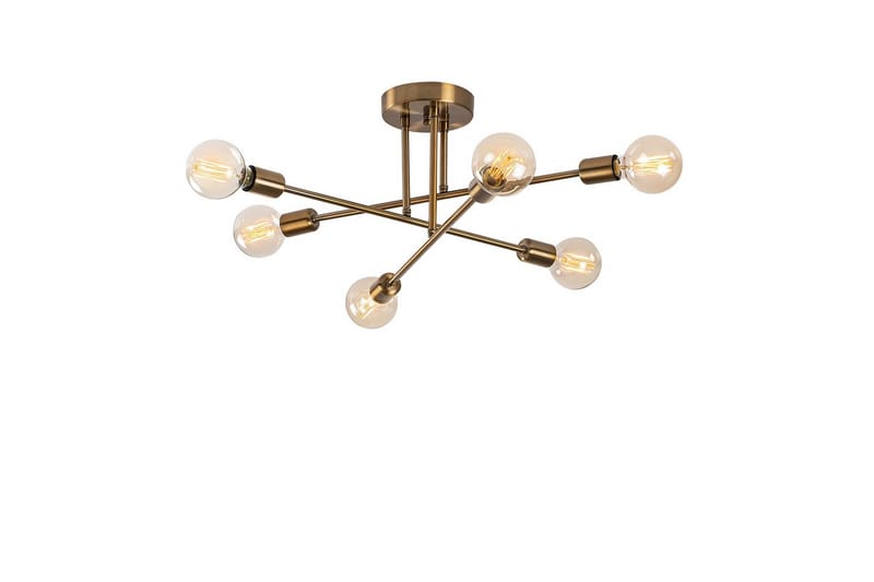 Taklampe Blomst Kobber - Gull - Belysning - Innendørsbelysning & Lamper - Taklampe - Plafondlampe
