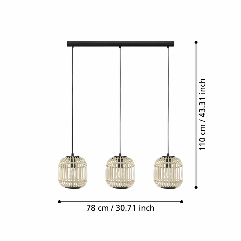 Taklampe Bordesley - 21 cm - Belysning - Innendørsbelysning & Lamper - Taklampe - Pendellamper & Hengelamper