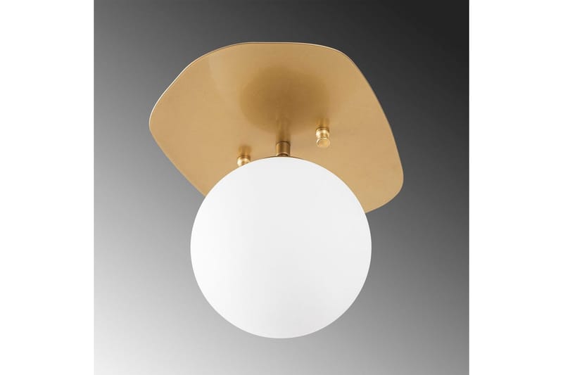 Taklampe Brønn (20 x 25 x 25 cm) Gull - Gull - Belysning - Innendørsbelysning & Lamper - Taklampe - Plafondlampe