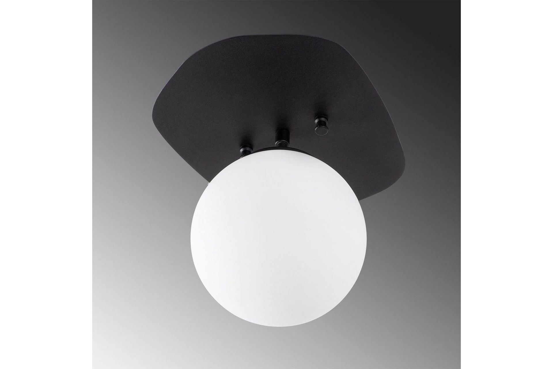 Taklampe Brønn (20 x 25 x 25 cm) Svart / Gul - Svart / Gul