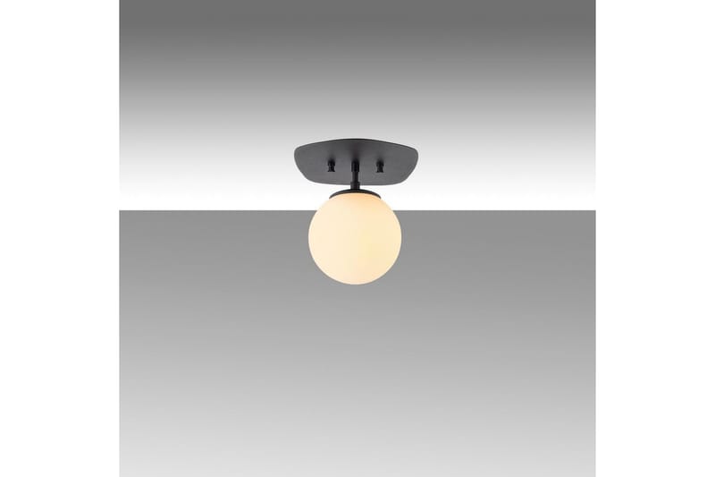 Taklampe Brønn (20 x 25 x 25 cm) Svart / Gul - Svart / Gul - Belysning - Innendørsbelysning & Lamper - Taklampe - Plafondlampe