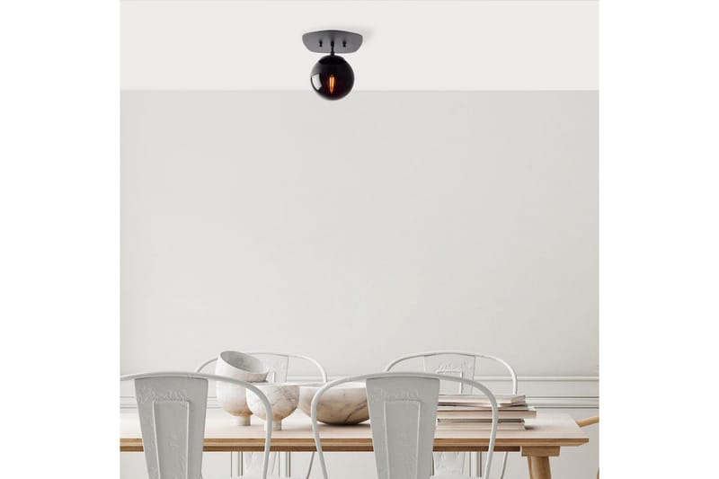Taklampe Brønn (20 x 25 x 25 cm) Svart - Svart - Belysning - Innendørsbelysning & Lamper - Taklampe - Plafondlampe