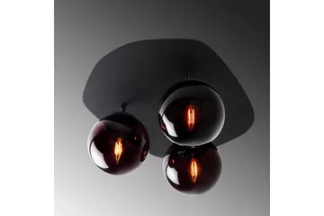 Taklampe Brønn Trippel Svart - Svart - Belysning - Innendørsbelysning & Lamper - Taklampe - Plafondlampe