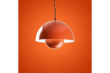 Taklampe Brena Enkelt Sokkel Oransje - Oransje - Belysning - Innendørsbelysning & Lamper - Taklampe - Pendellamper & Hengelamper