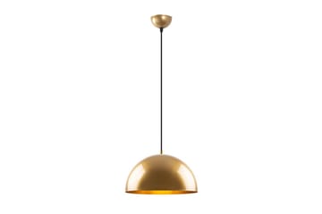 Taklampe Brena Gull Enkelt Sokkel - 30 x 30 x 111 cm - Belysning - Innendørsbelysning & Lamper - Taklampe - Pendellamper & Hengelamper