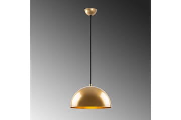 Taklampe Brena Gull Enkelt Sokkel - 30 x 30 x 111 cm - Belysning - Innendørsbelysning & Lamper - Taklampe - Pendellamper & Hengelamper
