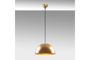 Taklampe Brena Gull Enkelt Sokkel - 30 x 30 x 111 cm - Belysning - Innendørsbelysning & Lamper - Taklampe - Pendellamper & Hengelamper