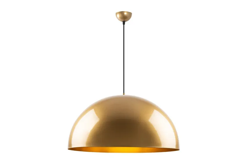 Taklampe Brena Gull Enkelt Sokkel, 60 x 60 x 126 cm