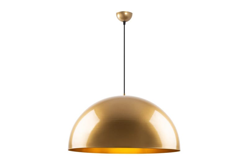 Taklampe Brena Gull Enkelt Sokkel, 60 x 60 x 126 cm