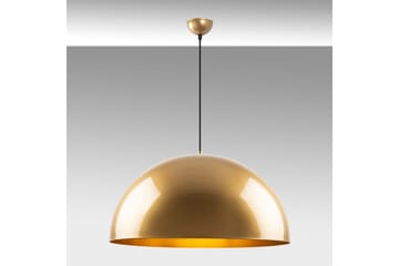 Taklampe Brena Gull Enkelt Sokkel - 60 x 60 x 126 cm - Belysning - Innendørsbelysning & Lamper - Taklampe - Pendellamper & Hengelamper